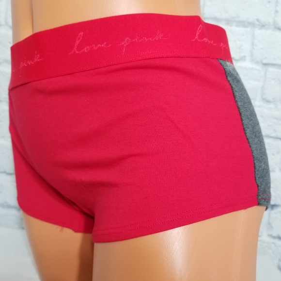 PINK Victoria's Secret Foil Bling Boyshort Panty Extra Large New - Picture 7 of 12